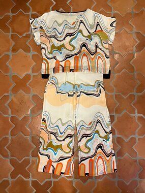 Cocoon LA Silk Set Lounge Pyjamas Size M